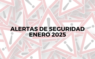 Alertas de seguridad – Enero 2025